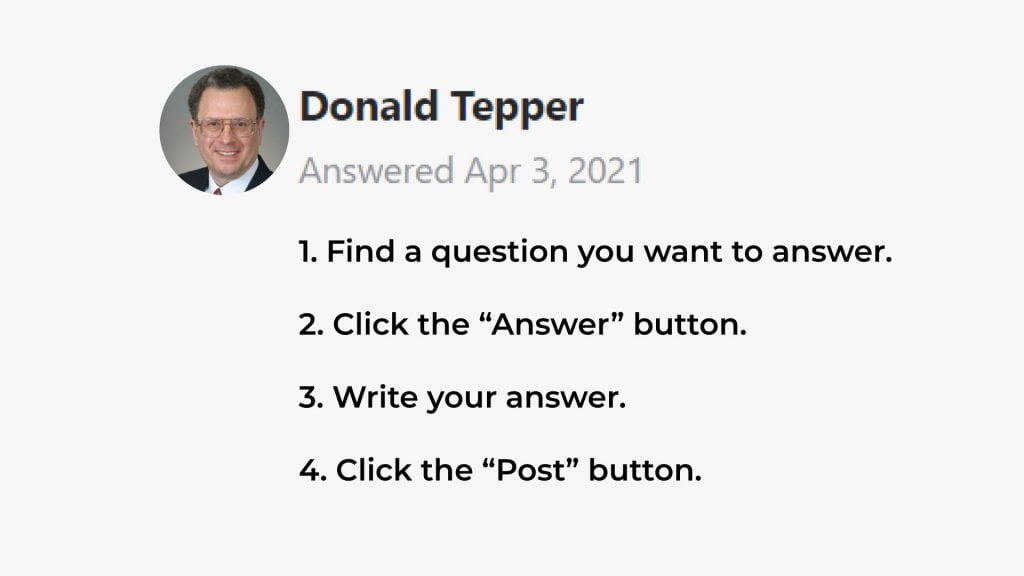 How to answer on Quora